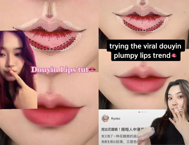 1. Douyin lips trend