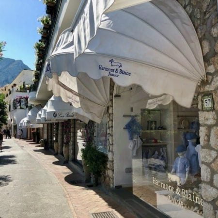 Capri shopping street