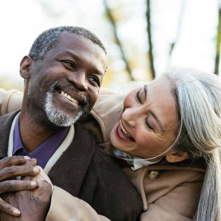 Getty older couple happy