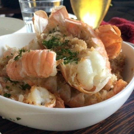 Langoustines at Icelandic fish and chips