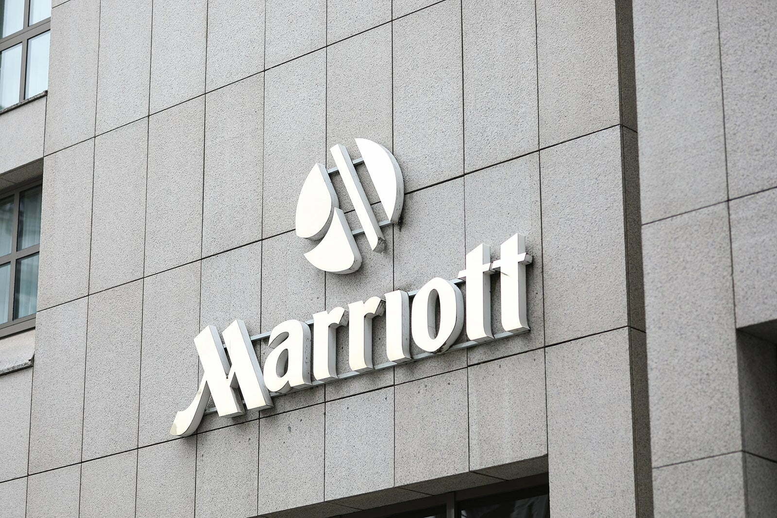 Marriott Hotel Sign Jeremy Moeller