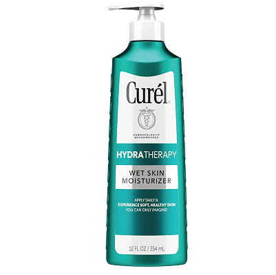 curel wet skin moisturizer review