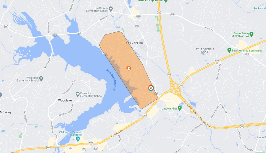 dominion energy power outage chesterfield county