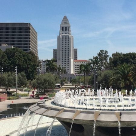 grand park city hall fountain