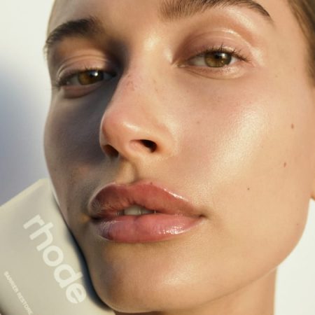 hailey bieber rhode skin care promo