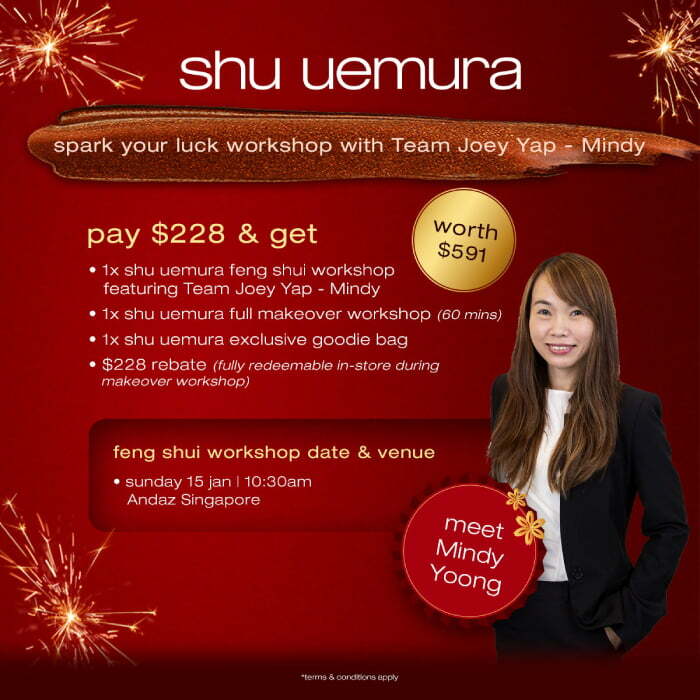 shu uemura spark your luck workshop 1