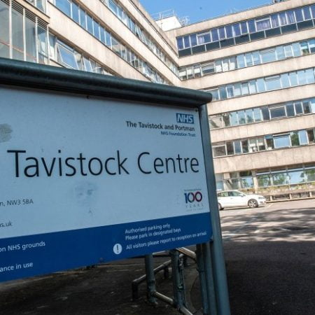 tavistock center sign getty